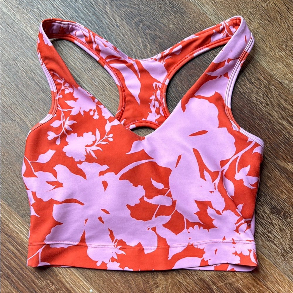 Floral Racerback Tank Top